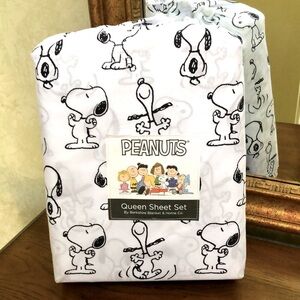 New Snoopy queen sheet set. Berkshire Blanket & Home Co. Designed in New England